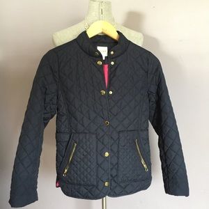 Cat & Jack Girls Quilted Jacket Size 10-12